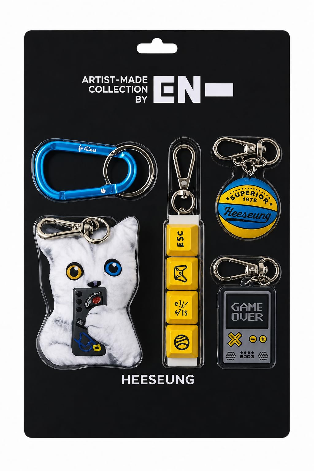 【価格調整中】ENHYPEN HEESEUNG ガチャ KPOP HEAVEN ENHYPEN [BY ENTYPEN - HEESEUNG] EVAN'S UNSERIOUS